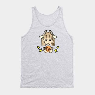 Capricorn Zodiac Sign Tank Top